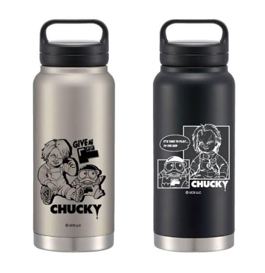 Amazon | CHUCKY×ドン キホーテ 限定マグボトル（2種） | ノーブランド